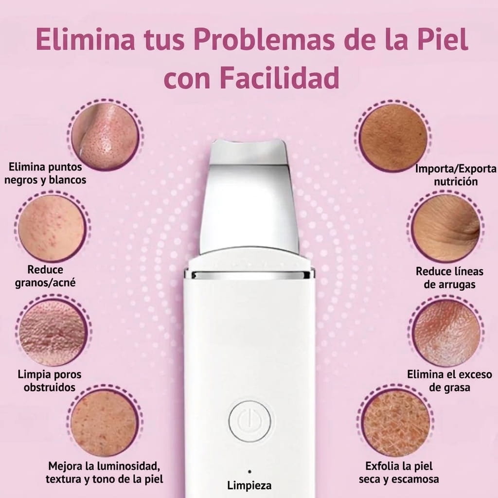 Espatula de limpieza facial